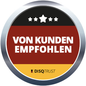 DISQ-Siegel: Von Kunden empfohlen – UTK GmbH
